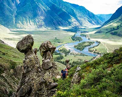 Каменные грибы в Чулышмане